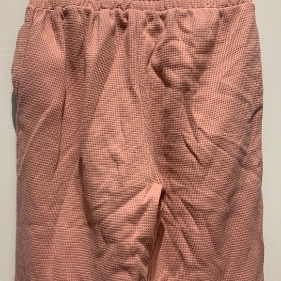 LUNA Salmon pink waffle knife joggers size s - Picture 6 of 6